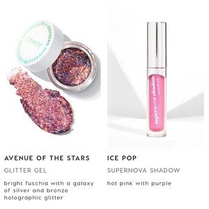 New colourpop eye glitter and shadow. 2 boxes